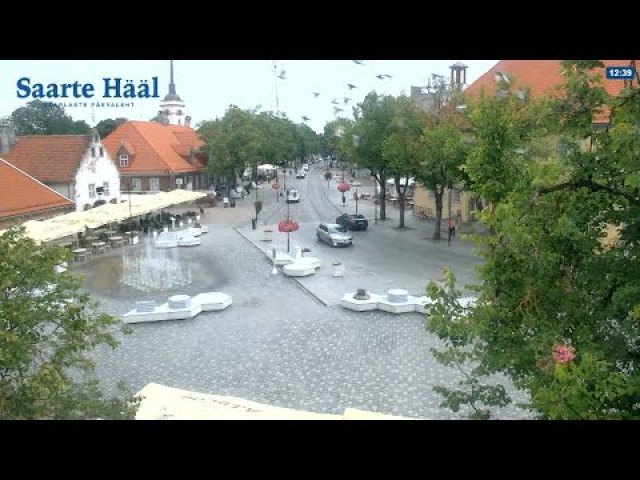 Kuressaare Central Square, Saaremaa