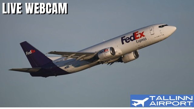 Tallinn Airport Runway Activity