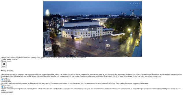 Erottaja Square Helsinki Bustle