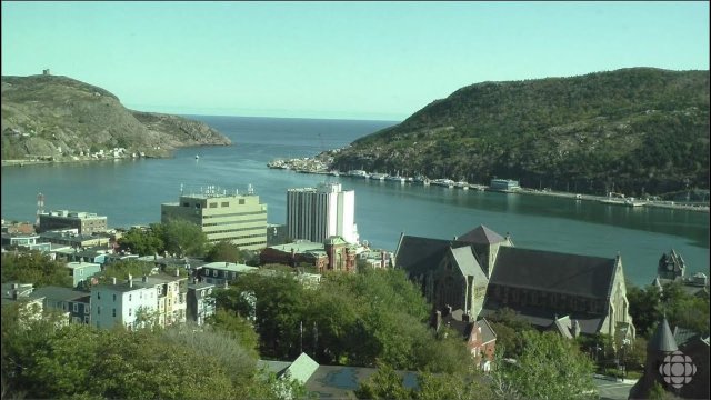 St. John's Harbor Skyline Panorama