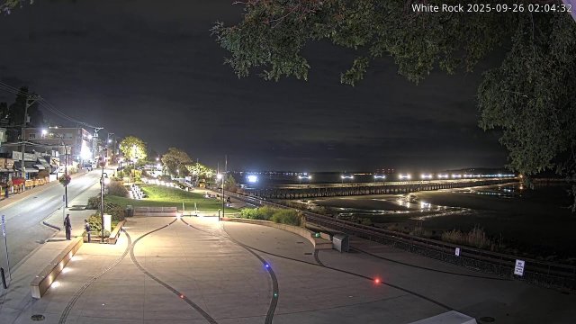 White Rock Pier Coastal Panorama