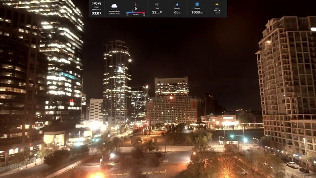 Eau Claire Calgary Urban Panorama