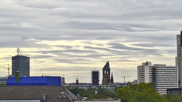 Berlin Spree River Panorama