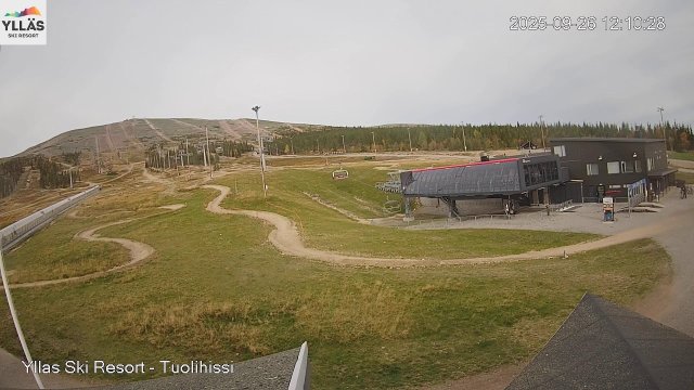 Ylläs Chairlift Arctic Peaks View