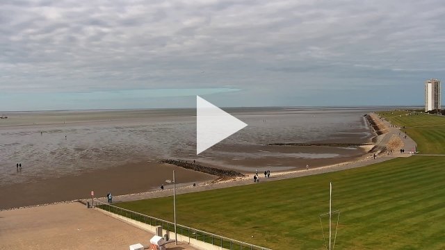 Büsum Hauptstrand Coastal Panorama