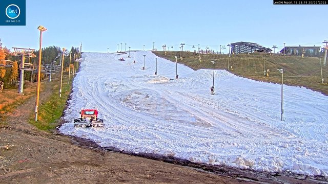 Levi Ski Slopes and Glacier Lift