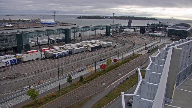Helsinki West Harbor Northern Panorama