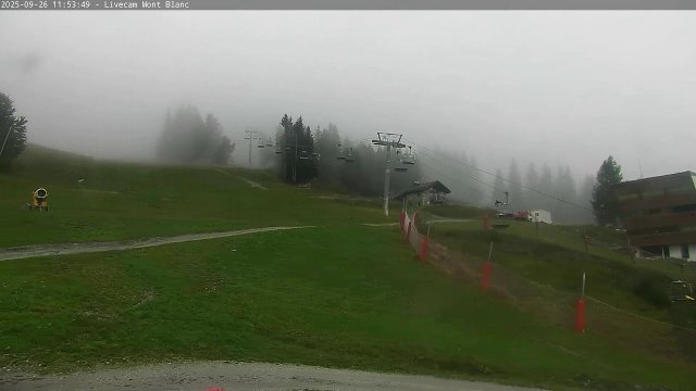 Arc 1600 Village Mont Blanc View