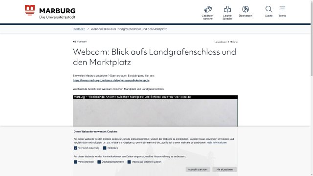 Marburg Landgrafen Palace Fortress