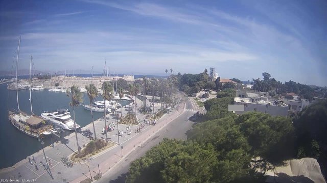 Scenic Kos Island Harbour Docks