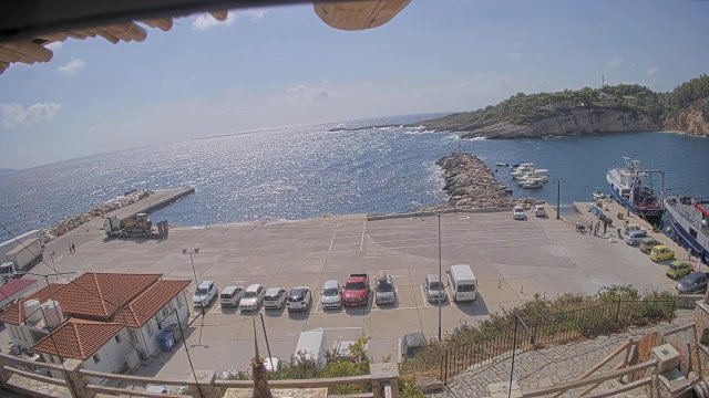 Patitiri Harbor Docks Greece