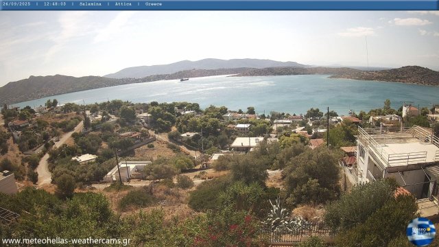 Salamina Island Coastal Panorama