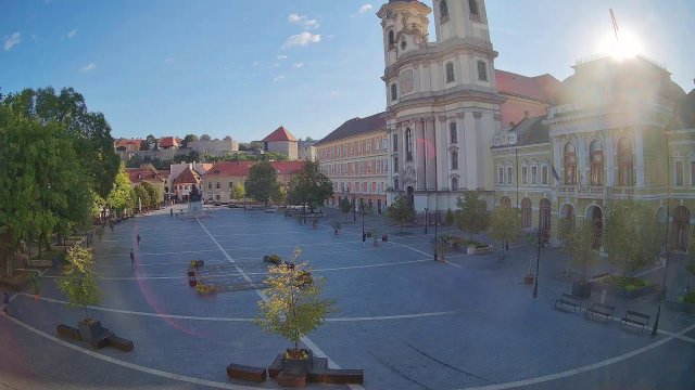 Eger's Historic Dobó Square