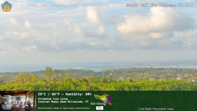 South Bali Tropical Shoreline