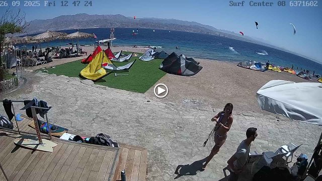 Eilat Surf Center Windsurfing Action