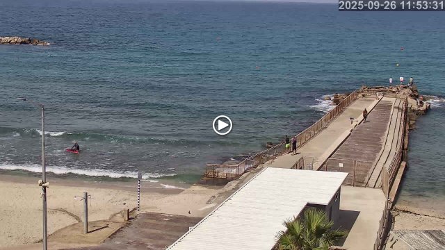 Carmel Beach Haifa Coastal Panorama