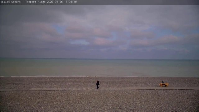 Le Tréport Beach Seascape