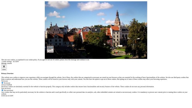 Bustling Livu Square in Riga