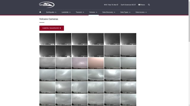 Ngauruhoe Volcano Summit Panorama