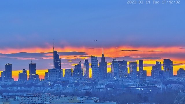 Warsaw Cityscape Panorama