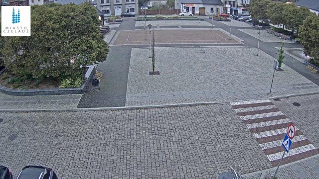 Czeladź Market Square in Poland