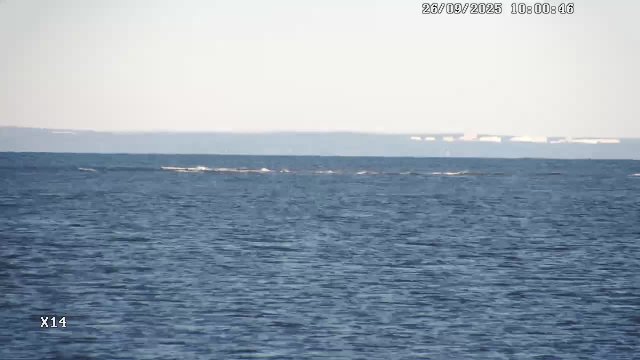 Vistula River Mouth Breakwater View