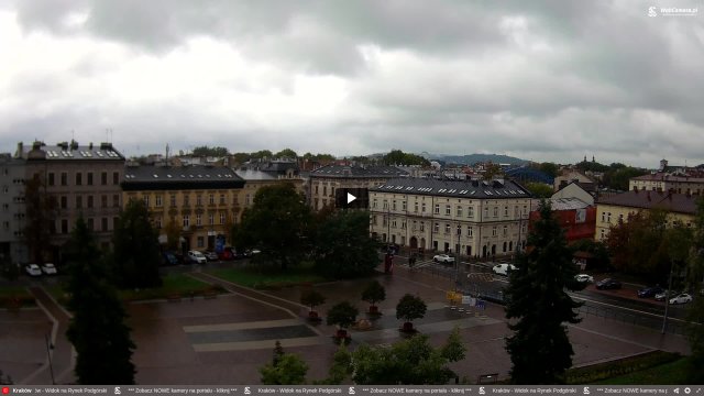 Krakow Podgórski Market Square