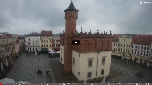 Tarnow Main Square and Town Hall