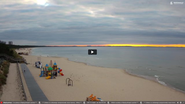 Miedzyzdroje Baltic Beach Panorama