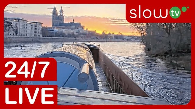 Elbe River Views from Rio Boat