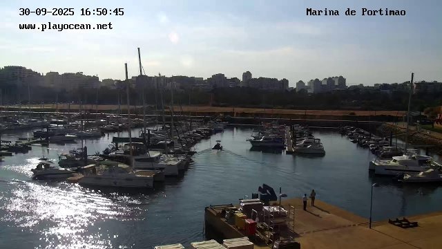 Portimão Marina Harbor Panorama