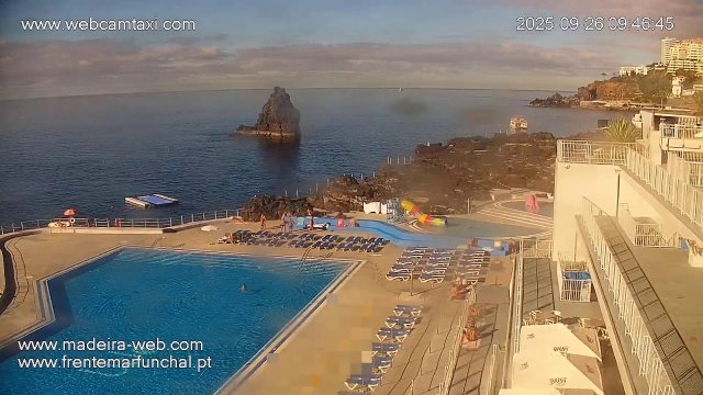 Funchal Lido Seaside Pools Panorama