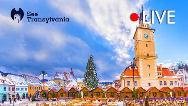 Brasov Piata Sfatului Town Square