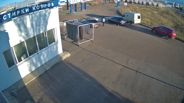 Elabuga Car Wash on Highway View