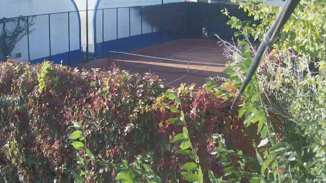 Yasnaya Polyana Tennis Court View