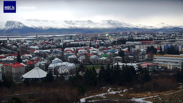 Reykjavik Perlan City Panorama