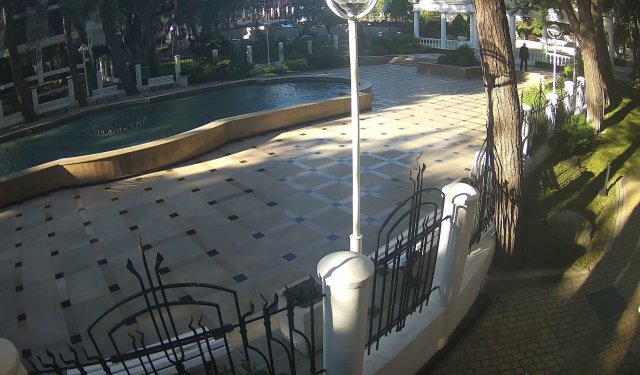 Gelendzhik Mira Street Fountain Lights