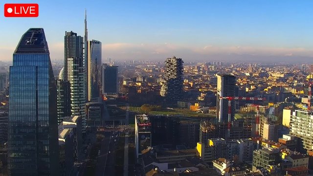 Vibrant Milan Skyline Panorama