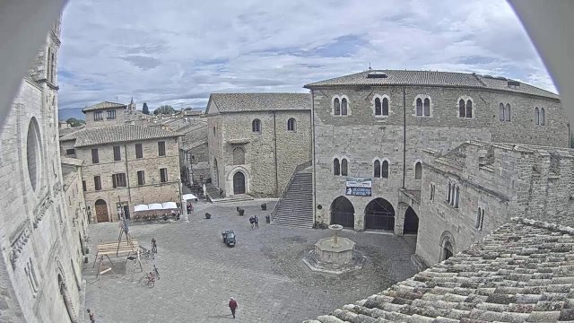 Bevagna San Silvestro Church Square