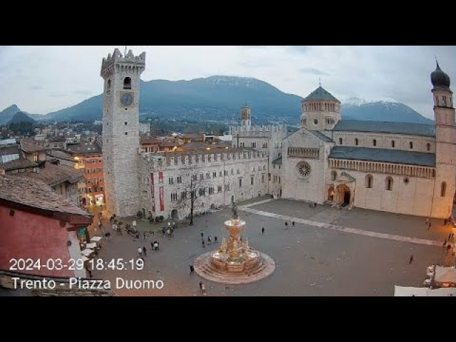 Trento Piazza Duomo Square