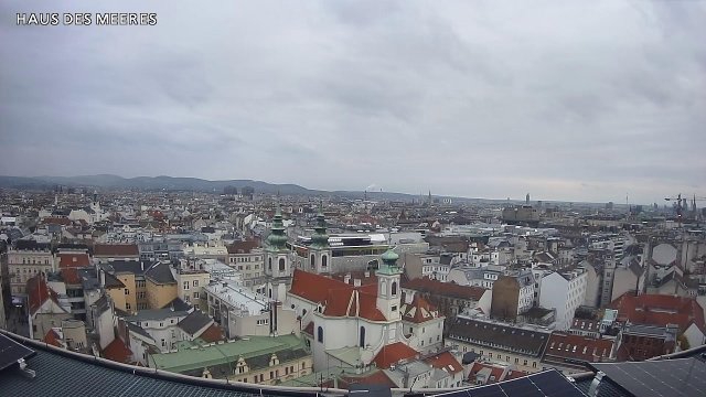 Vienna Northern Panorama from Zoo Tower