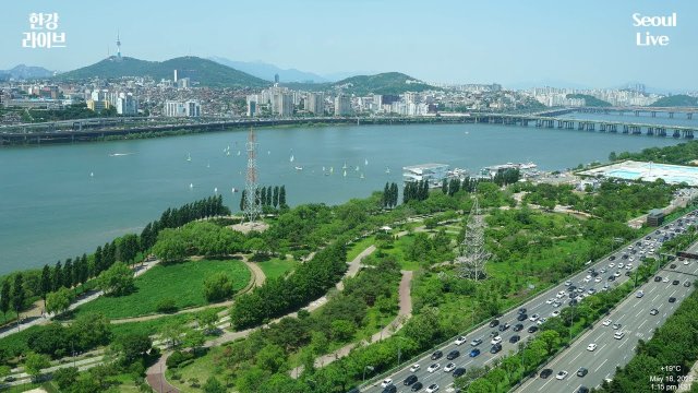 Seoul Panorama from Namsan Tower