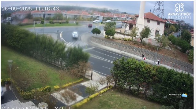 Çardaktepe Road Arnavutköy View