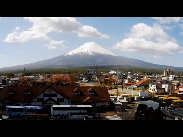 Mount Fuji from Kawaguchi Lake