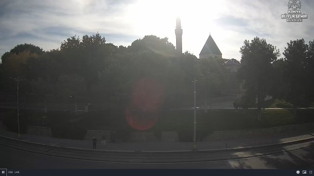 Konya Alaaddin Bus Stops Scene