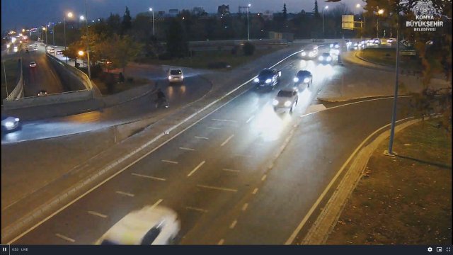 Adana-Konya Highway Traffic