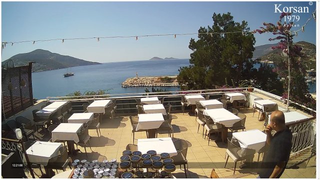 Korsan Terrace Overlooking Kalkan Bay