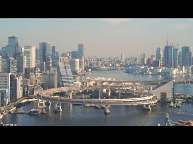 Tokyo Bay Waterfront Panorama