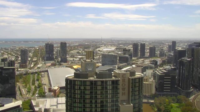 Melbourne Skyline Urban Vista