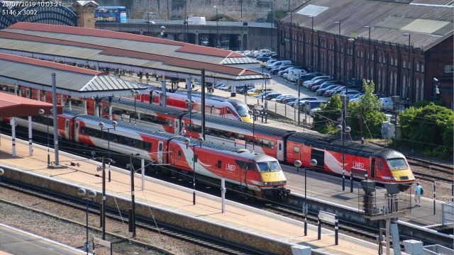 York Station Train Movements